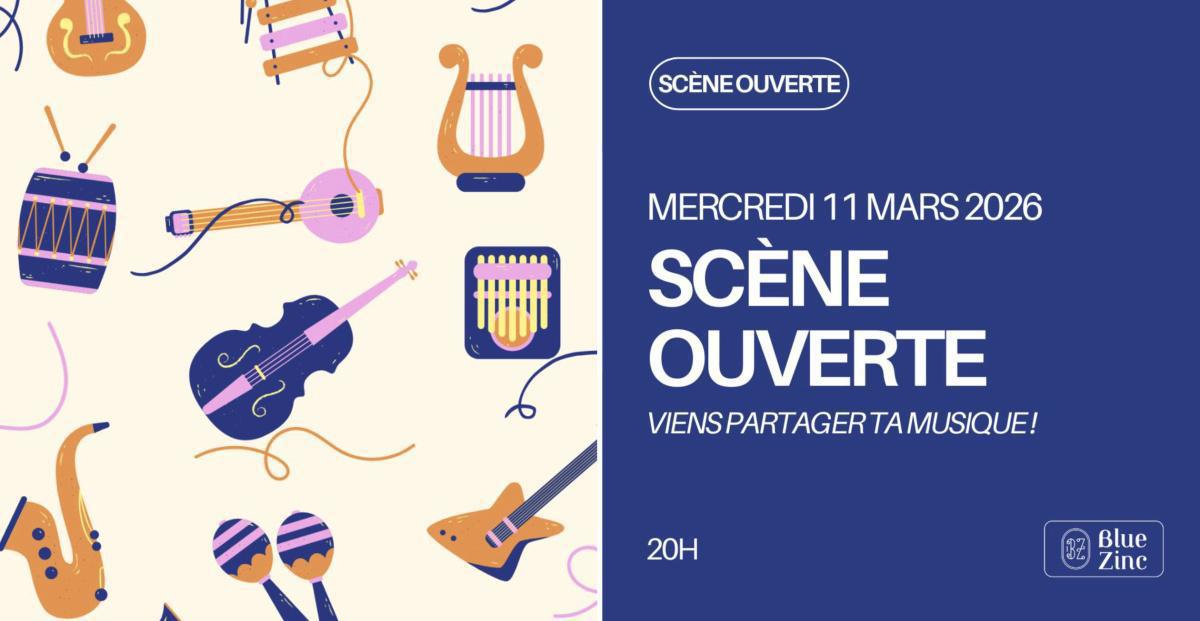 Scène ouverte au Blue Zinc Scène ouverte au Blue Zinc