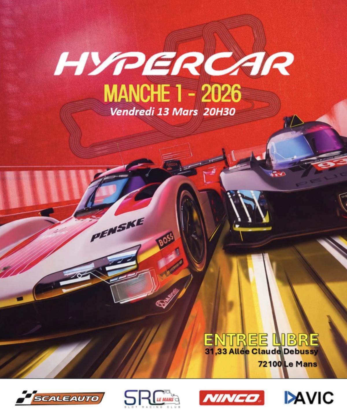 1ère Manche du Championnat Hypercar au SRC Le Mans 1ère Manche du Championnat Hypercar au SRC Le Mans