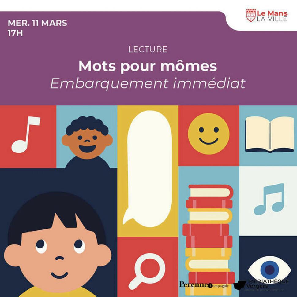 Mots pour mômes à la Médiathèque Vergers