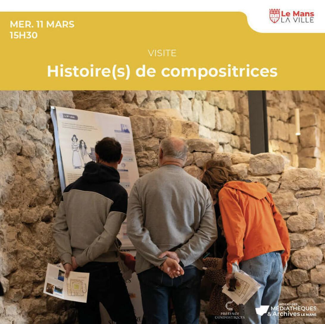 Histoire(s) de Compositrices à la Médiathèque Aragon Histoire(s) de Compositrices à la Médiathèque Aragon