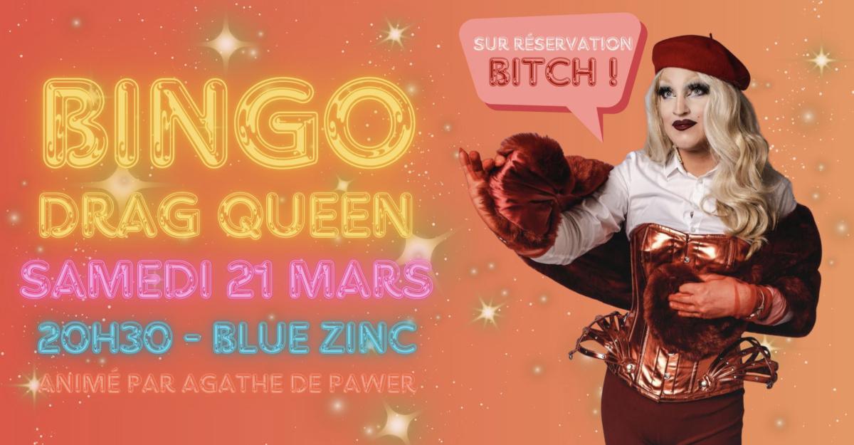 Bingo Drag au Blue Zinc Bingo Drag au Blue Zinc