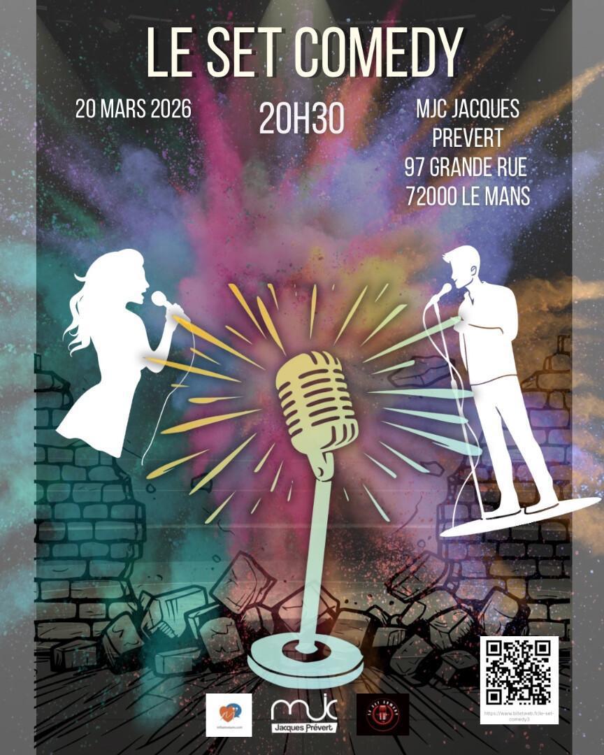 ⭐️ Le Set Comedy au Mans : Plateau Humour