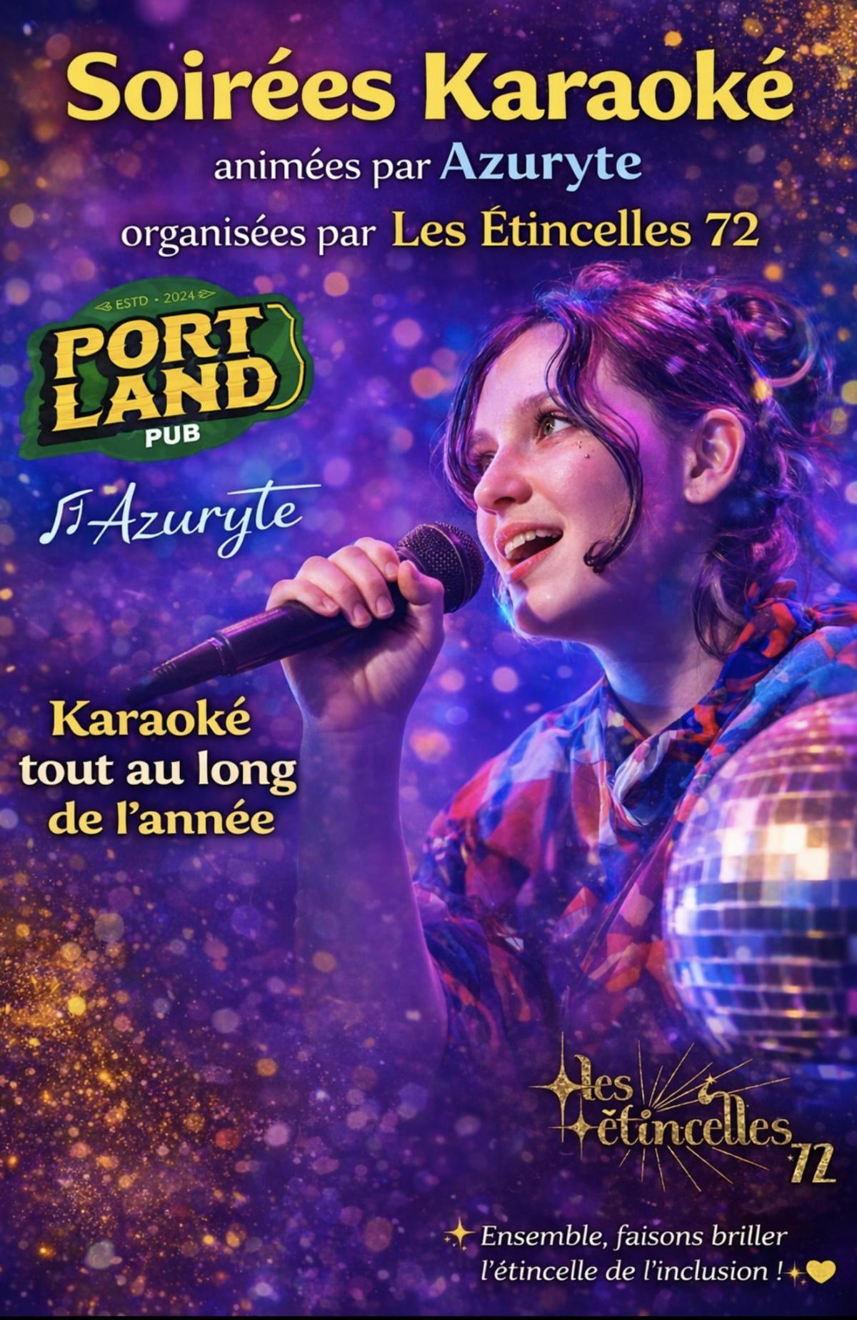 Karaoké Animé par Azuryte au Portland Pub