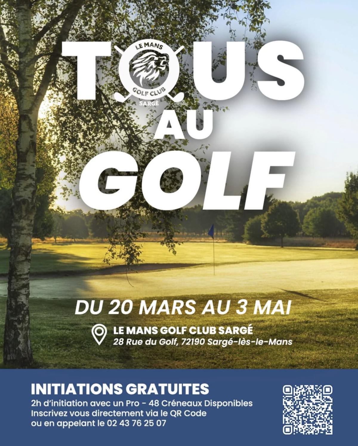 Initiations Golf gratuites Initiations Golf gratuites