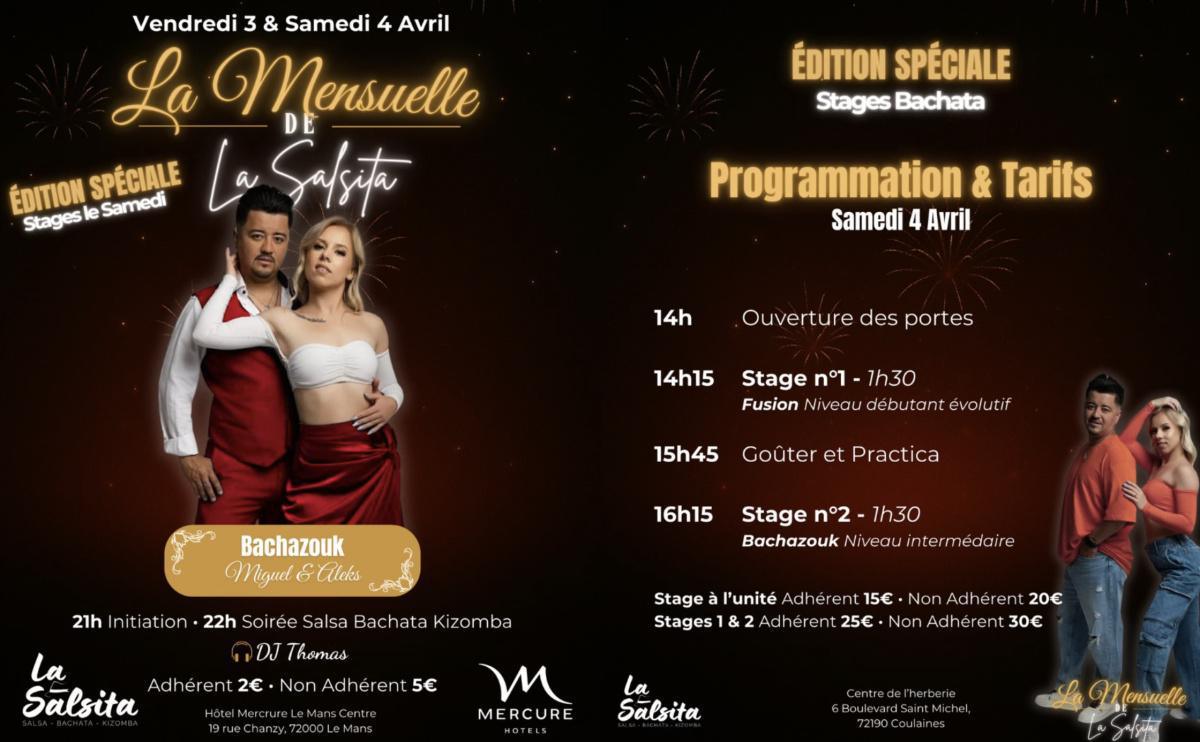 La Mensuelle de La Salsita au Mercure Le Mans Centre