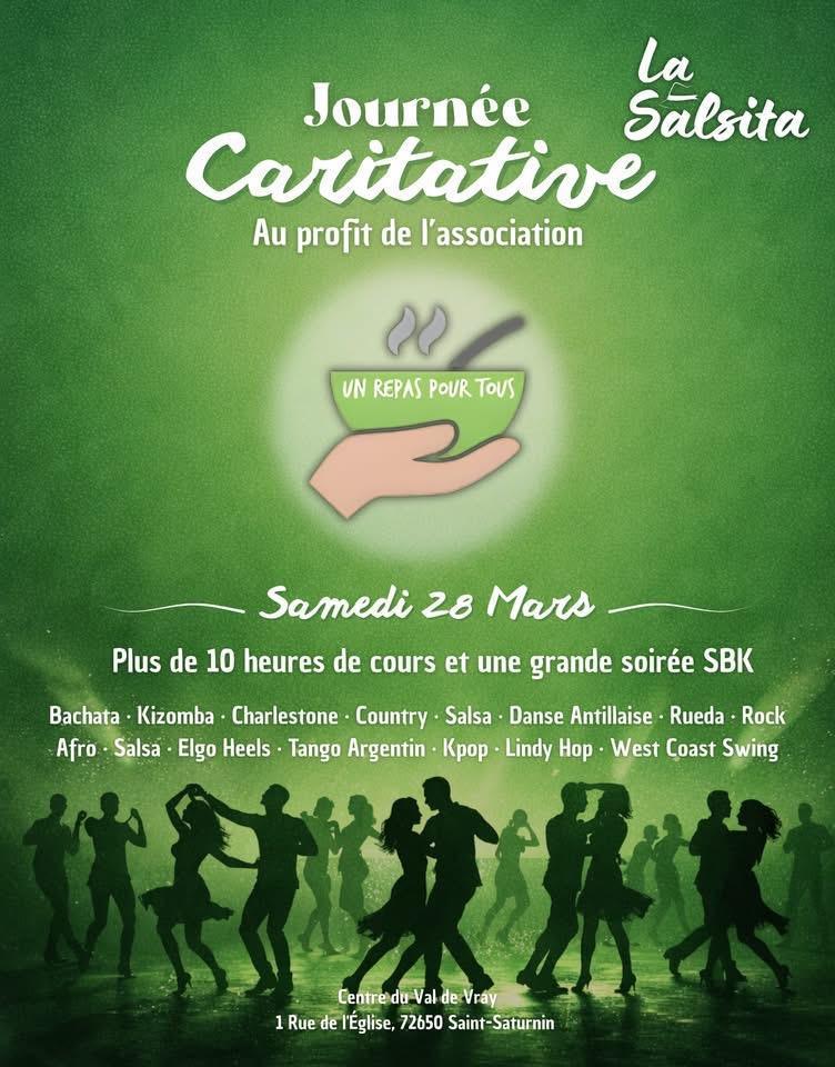 Journée Caritative Danse : Salsa, Rock, Bachata