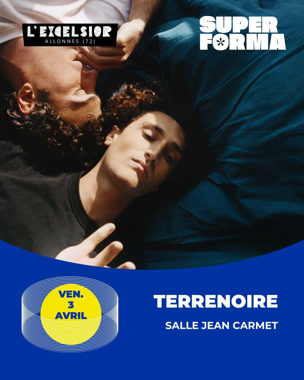Concert Terrenoire + Tarroco : Pop Électronique