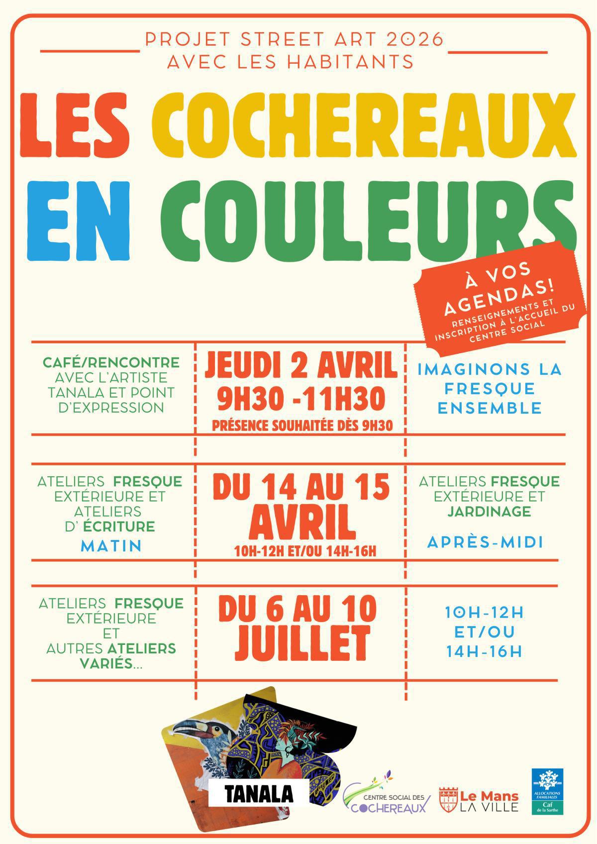 Projet Participatif Les Cochereaux en Couleurs 2026 Projet Participatif Les Cochereaux en Couleurs 2026