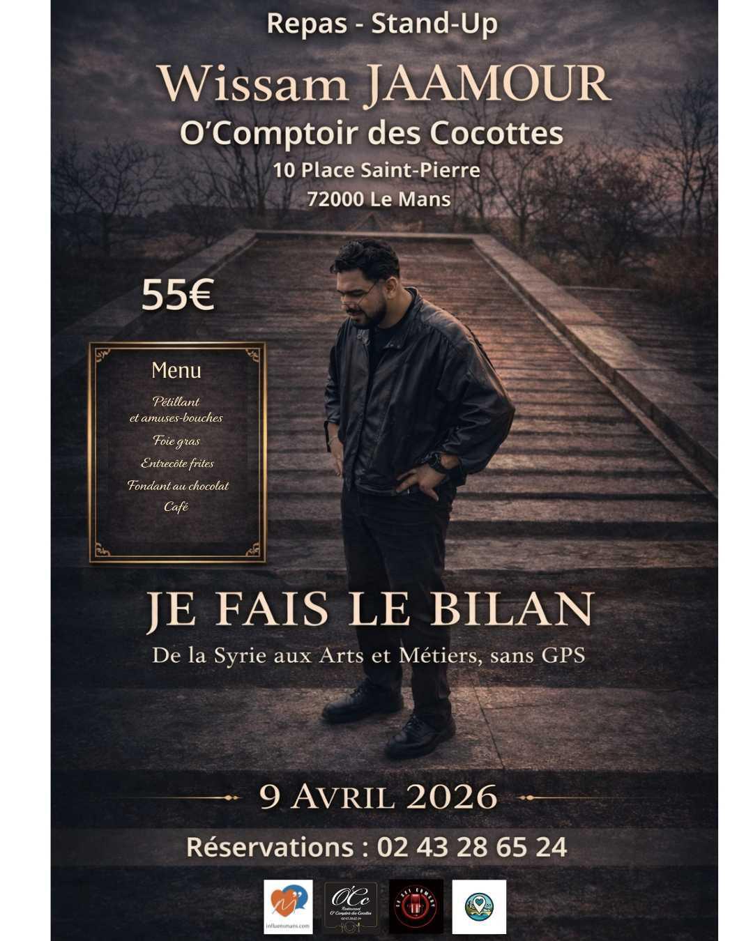 ⭐️ Dîner-Spectacle Wissam Jaamour ⭐️ Dîner-Spectacle Wissam Jaamour