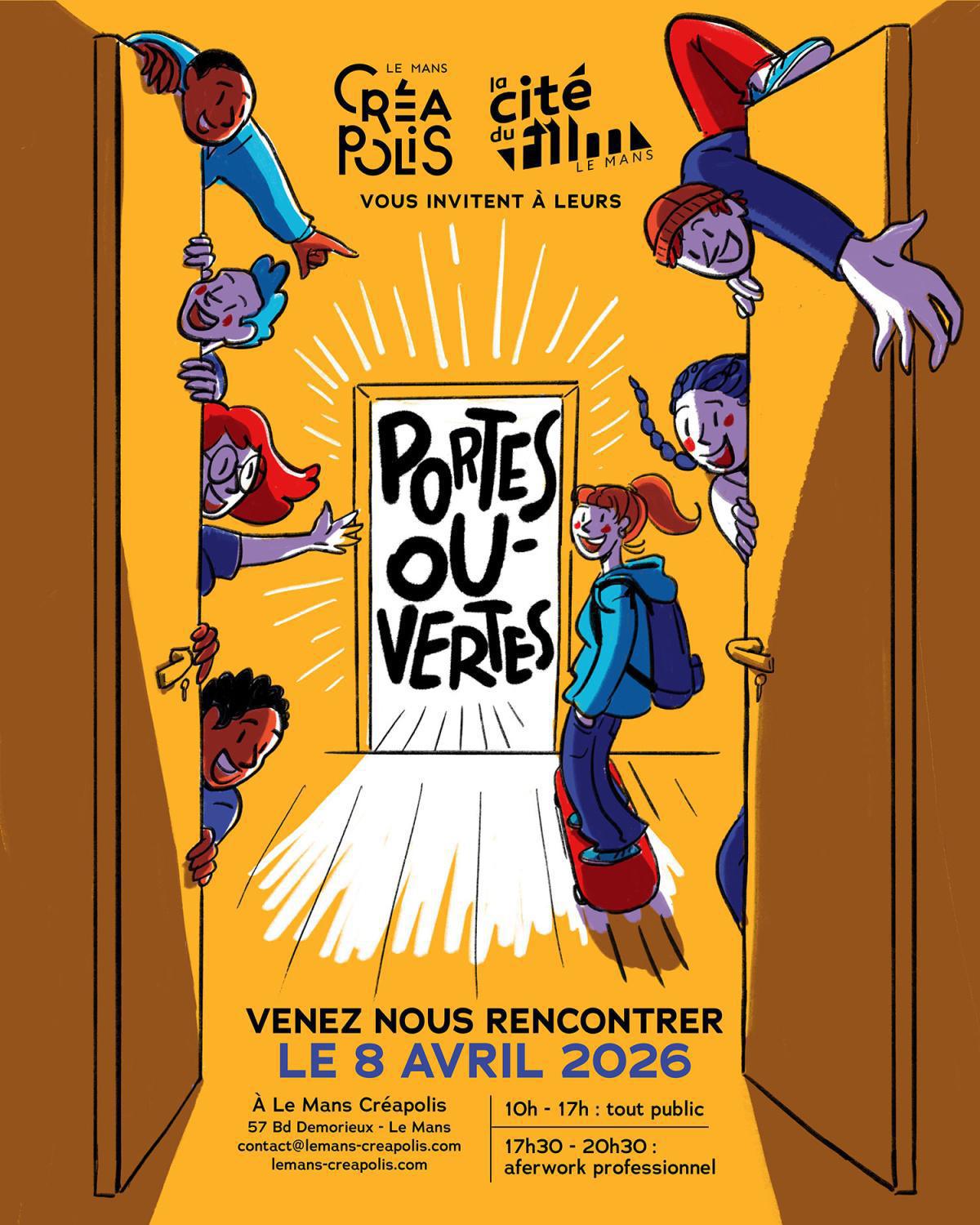 Portes Ouvertes Cinéma & Design Portes Ouvertes Cinéma & Design