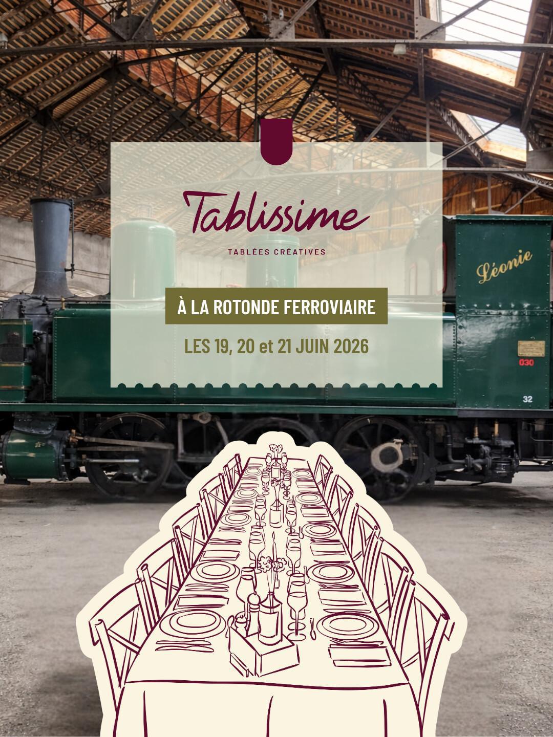 Restaurant Éphémère à la Rotonde Ferroviaire