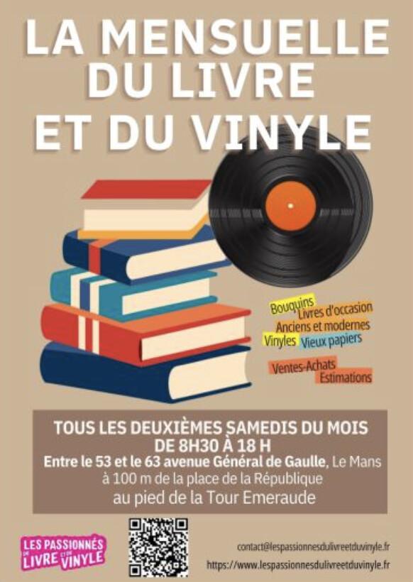 Mensuelle du livre et du vinyle Mensuelle du livre et du vinyle