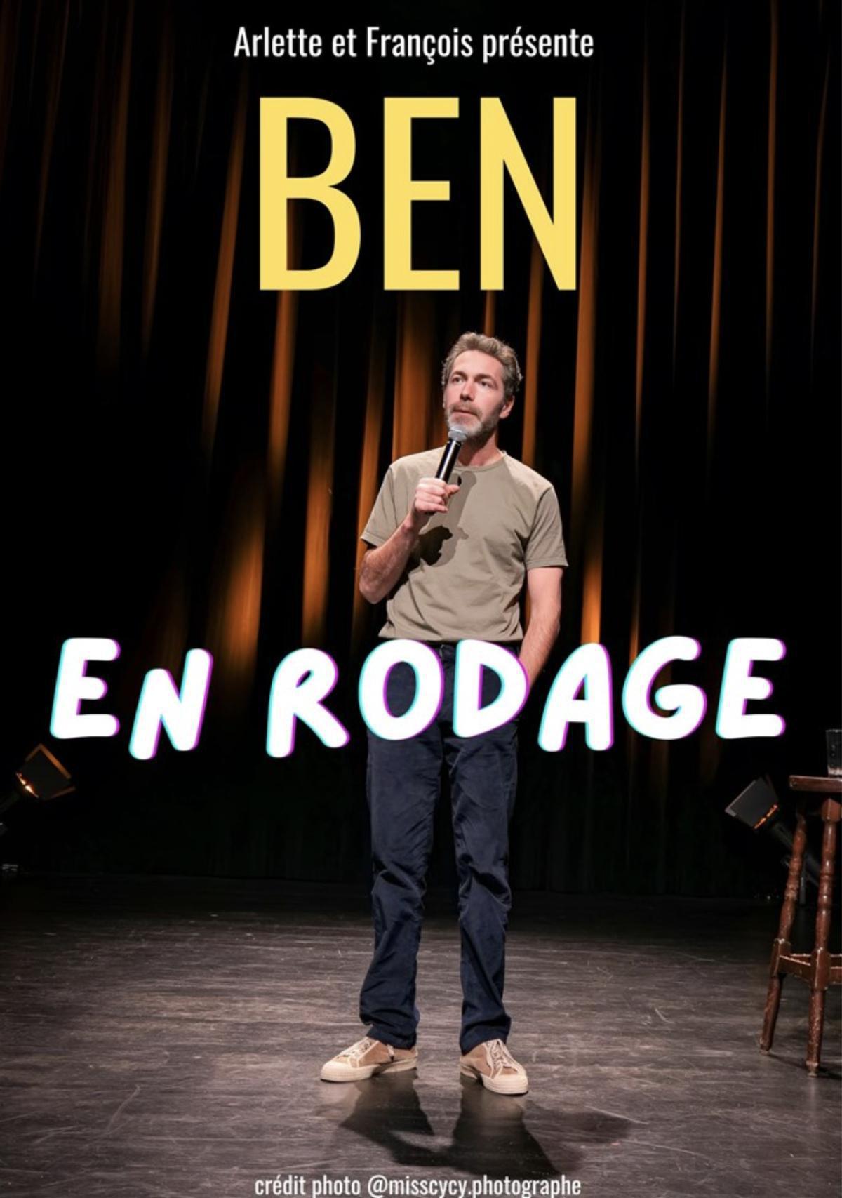 Ben en rodage au Mans