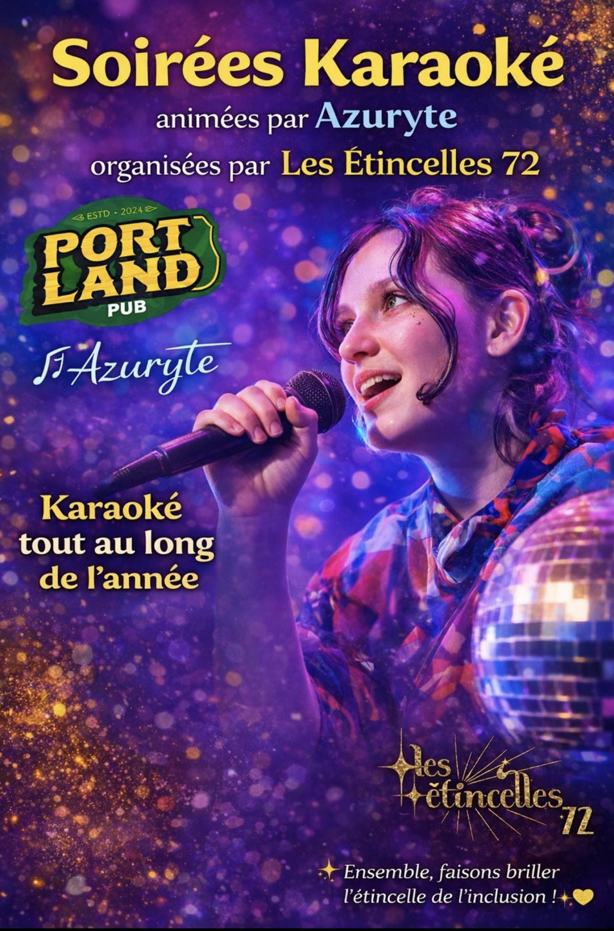 Karaoké Animé par Azuryte au Portland Pub