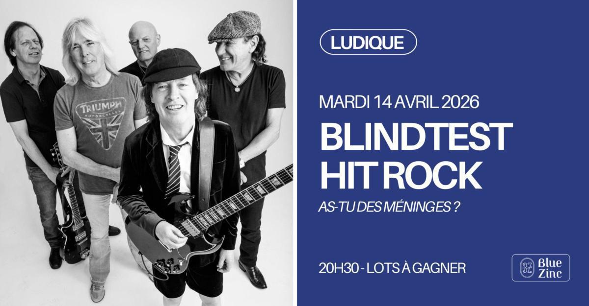 Blindtest rock au blue zinc