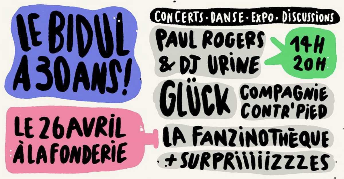 Le Bidul a 30 ans au Théâtre La Fonderie Le Bidul a 30 ans au Théâtre La Fonderie