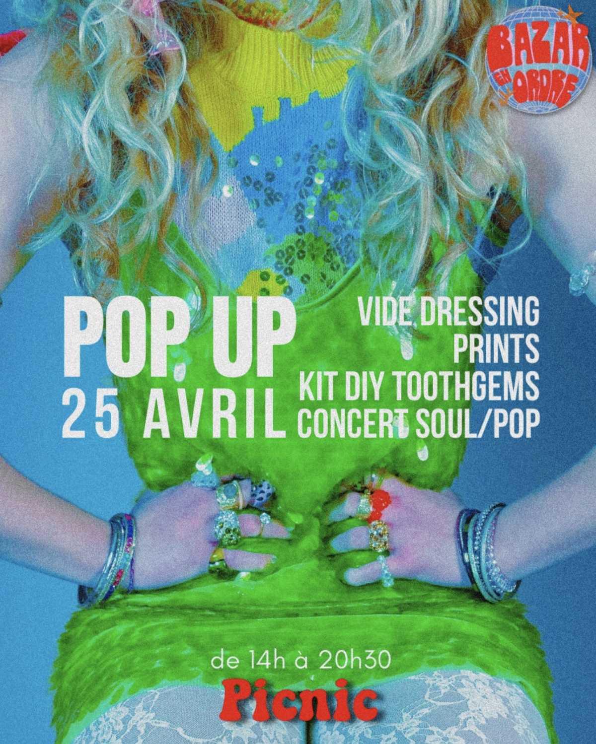 POP UP vide dressing & concert au Vieux Mans