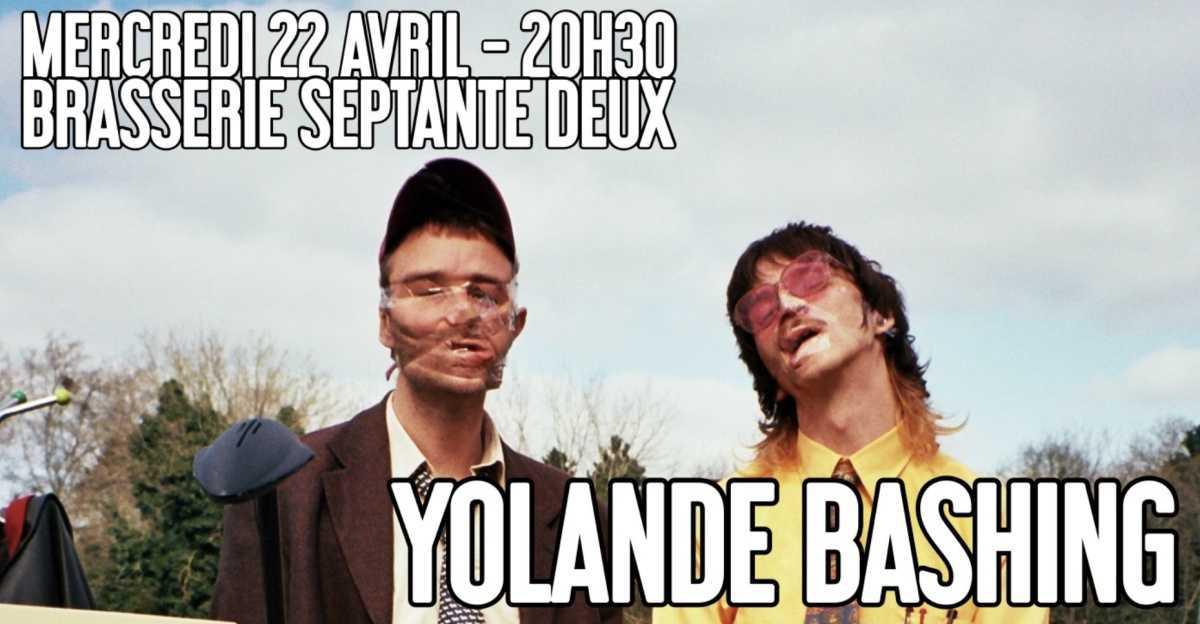 Yolande Bashing à la Brasserie Septante Deux