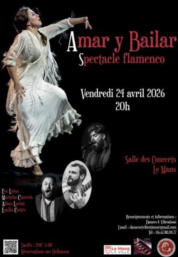 Spectacle "Amar y Bailar" à la Salle des Concerts Spectacle "Amar y Bailar" à la Salle des Concerts