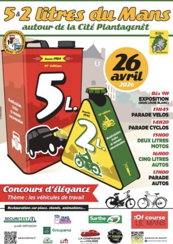 Les 5 Litres et 2 Litres du Mans Les 5 Litres et 2 Litres du Mans