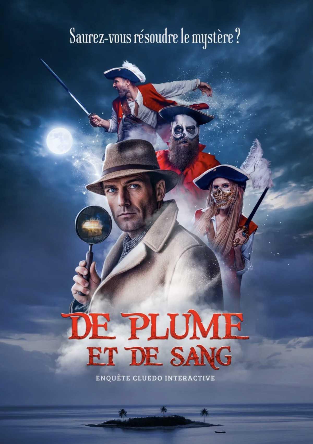 Cluedo "De Plume et de Sang" au Cabaret Le Pâtis