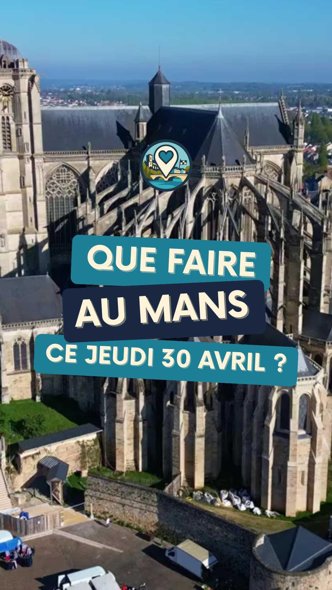 Que faire au Mans ce jeudi 30 avril ? Sport, humour et concerts : le programme Que faire au Mans ce jeudi 30 avril ? Sport, humour et concerts : le programme