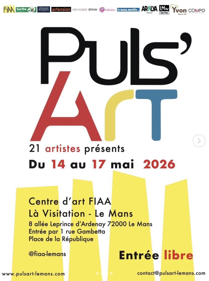 Puls'Art 2026 au Centre d'art FIAA