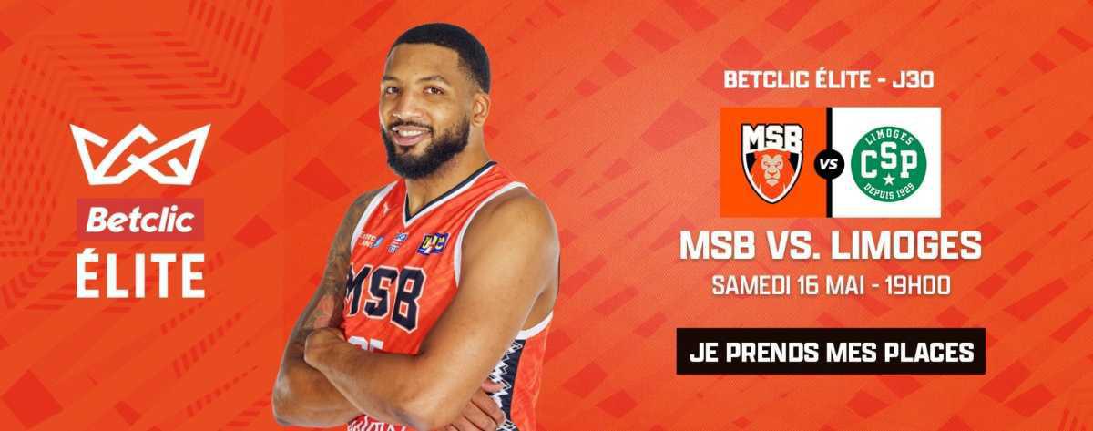 MSB vs Limoges à l'Antarès Arena