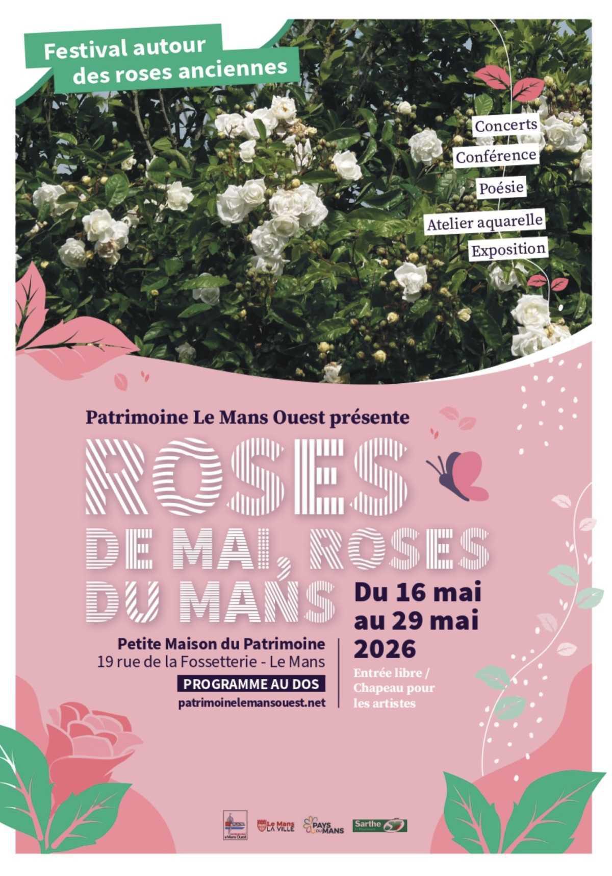 Exposition "Photos de roses en vitrail" à la Petite Maison du Patrimoine Exposition "Photos de roses en vitrail" à la Petite Maison du Patrimoine