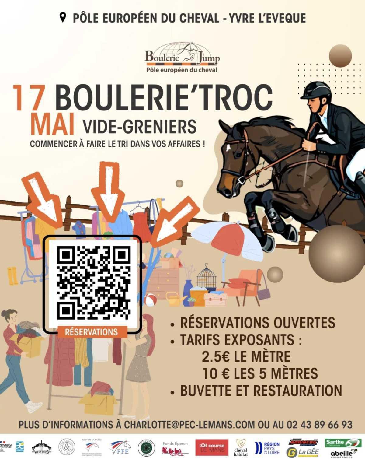 Boulerie'Troc au Pôle Européen du Cheval