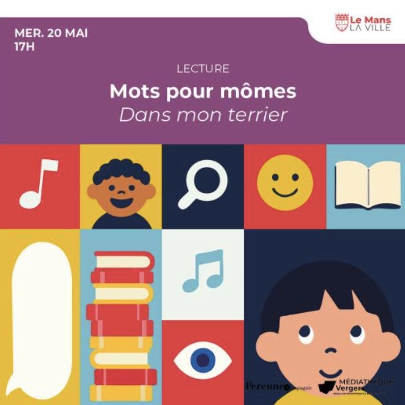 Mots pour mômes à la Médiathèque Vergers