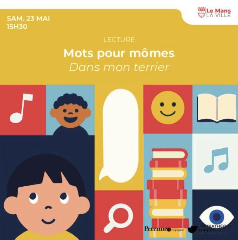 Mots pour mômes à la médiathèque Aragon Mots pour mômes à la médiathèque Aragon