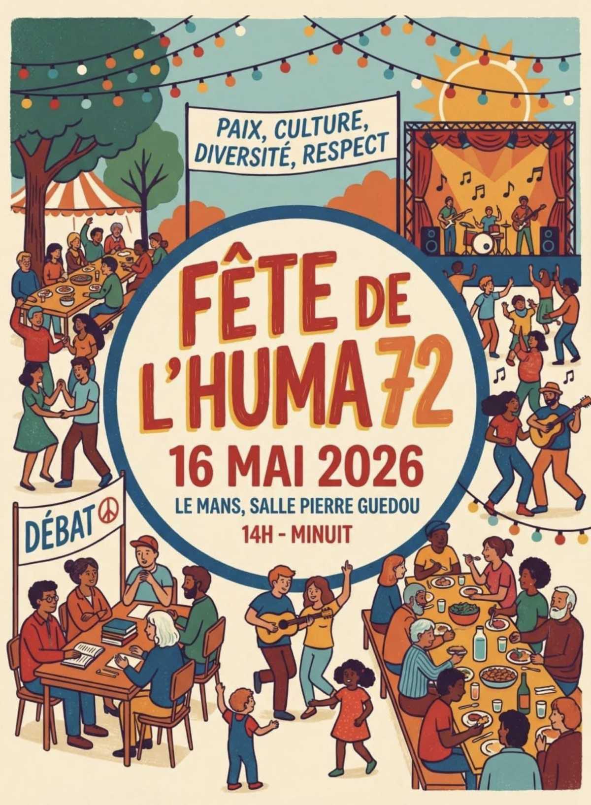Fête de l'Humanité 72 