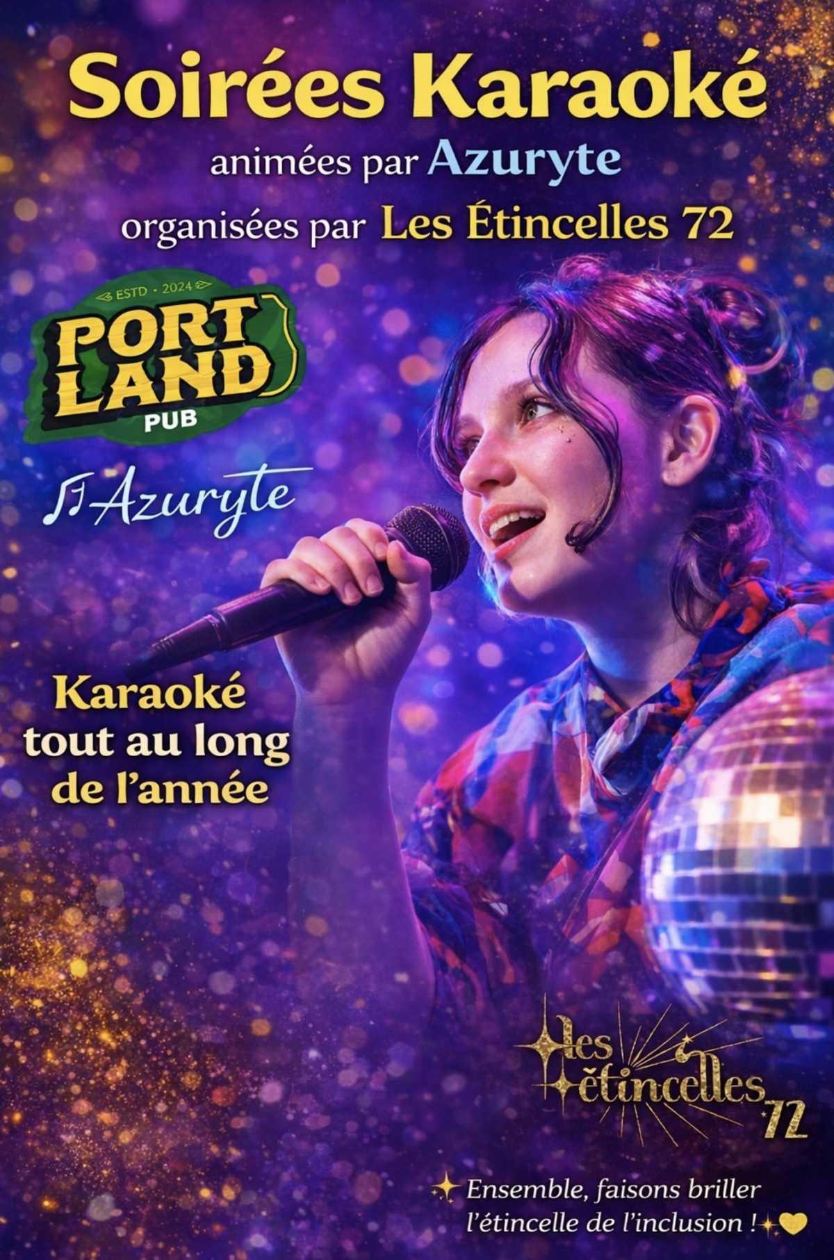 Karaoké Animé par Azuryte au Portland Pub