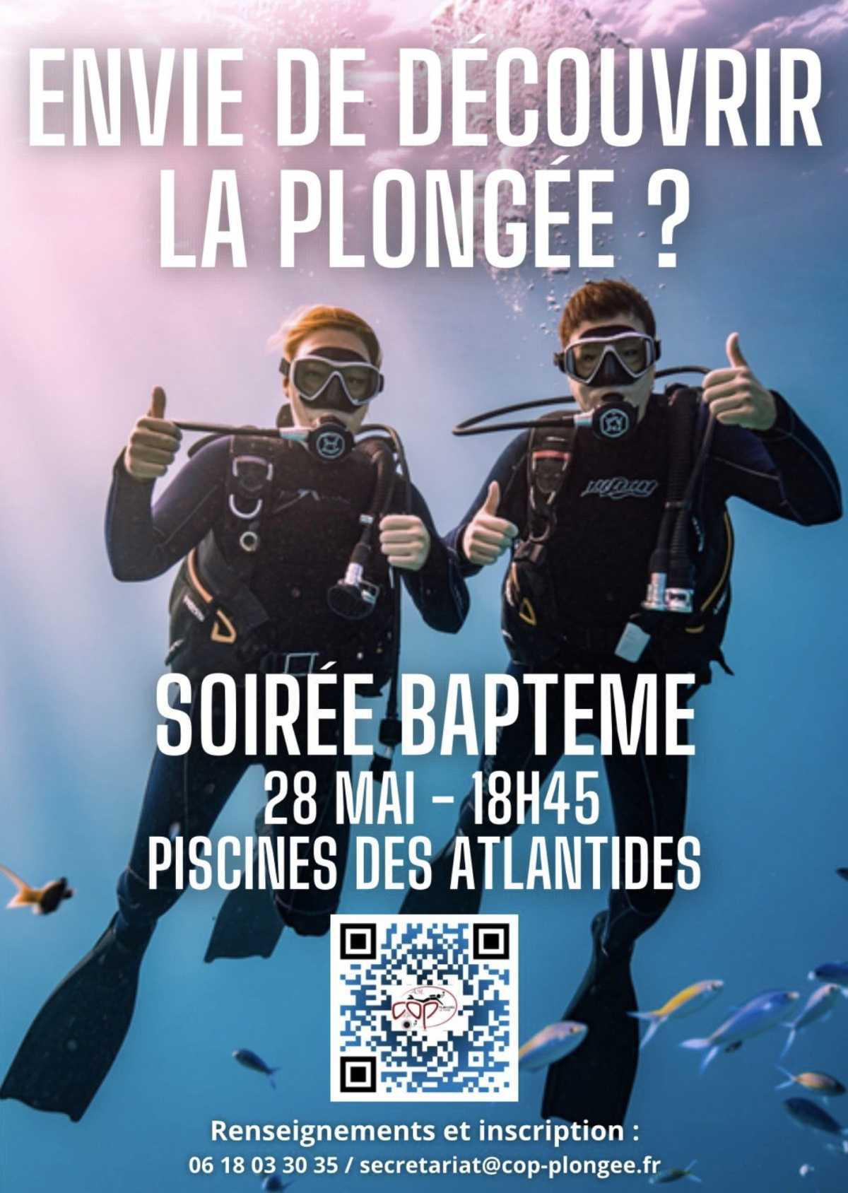 Découverte de la plongée sous-marine à la piscine les Atlantides Découverte de la plongée sous-marine à la piscine les Atlantides