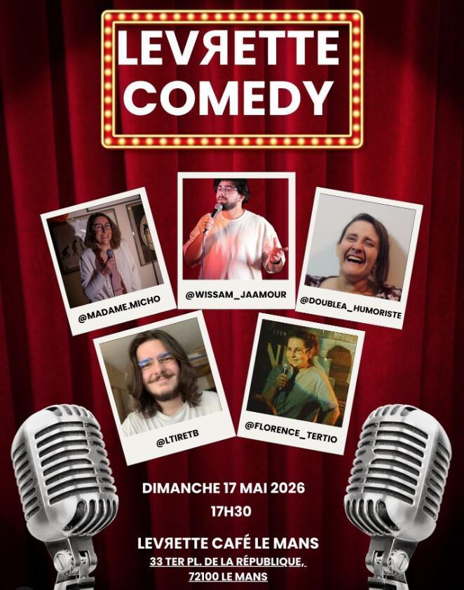 ⭐️ Plateau Stand-up au Levrette Café