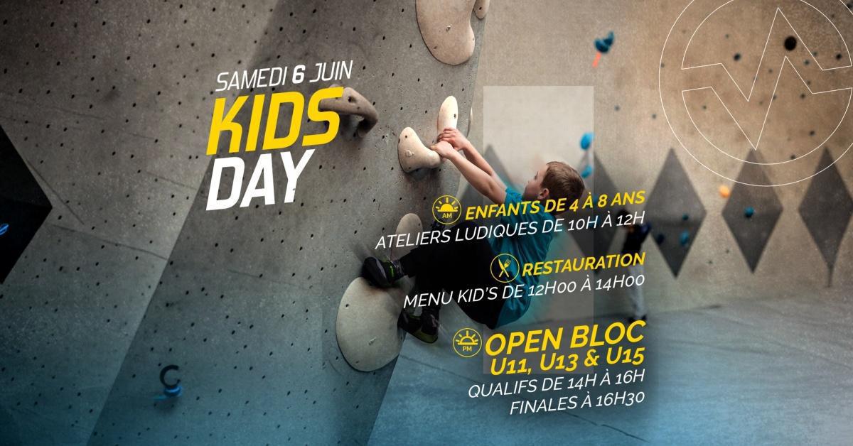 Kids Day chez Vertical'Art Le Mans - 6 juin 2026 Kids Day chez Vertical'Art Le Mans - 6 juin 2026