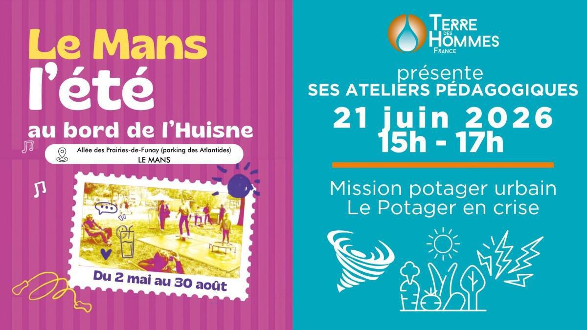 Le Mans l'Été – Atelier TDHF aux Prairies de Funay