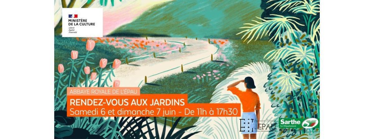 Rendez-vous aux Jardins à l'Abbaye Royale de l'Épau Rendez-vous aux Jardins à l'Abbaye Royale de l'Épau
