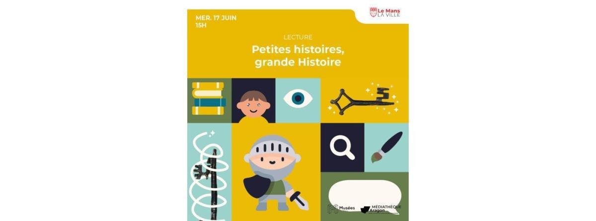 Petites histoires, grande Histoire à la Médiathèque Aragon