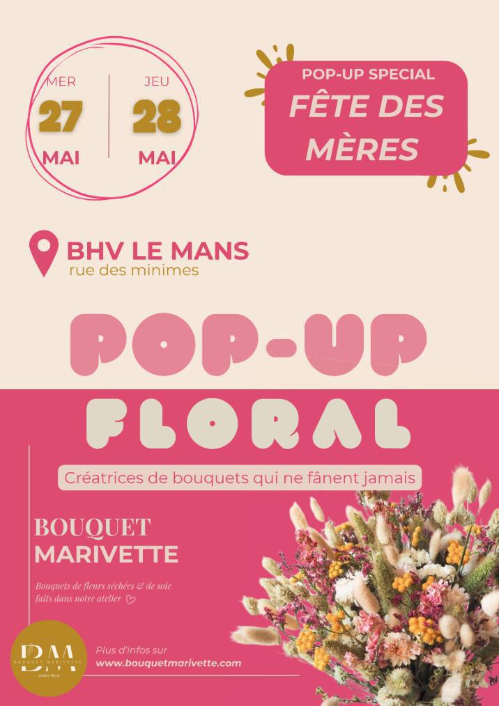 ⭐️ Pop-Up Floral Spécial Fête des Mères au BHV