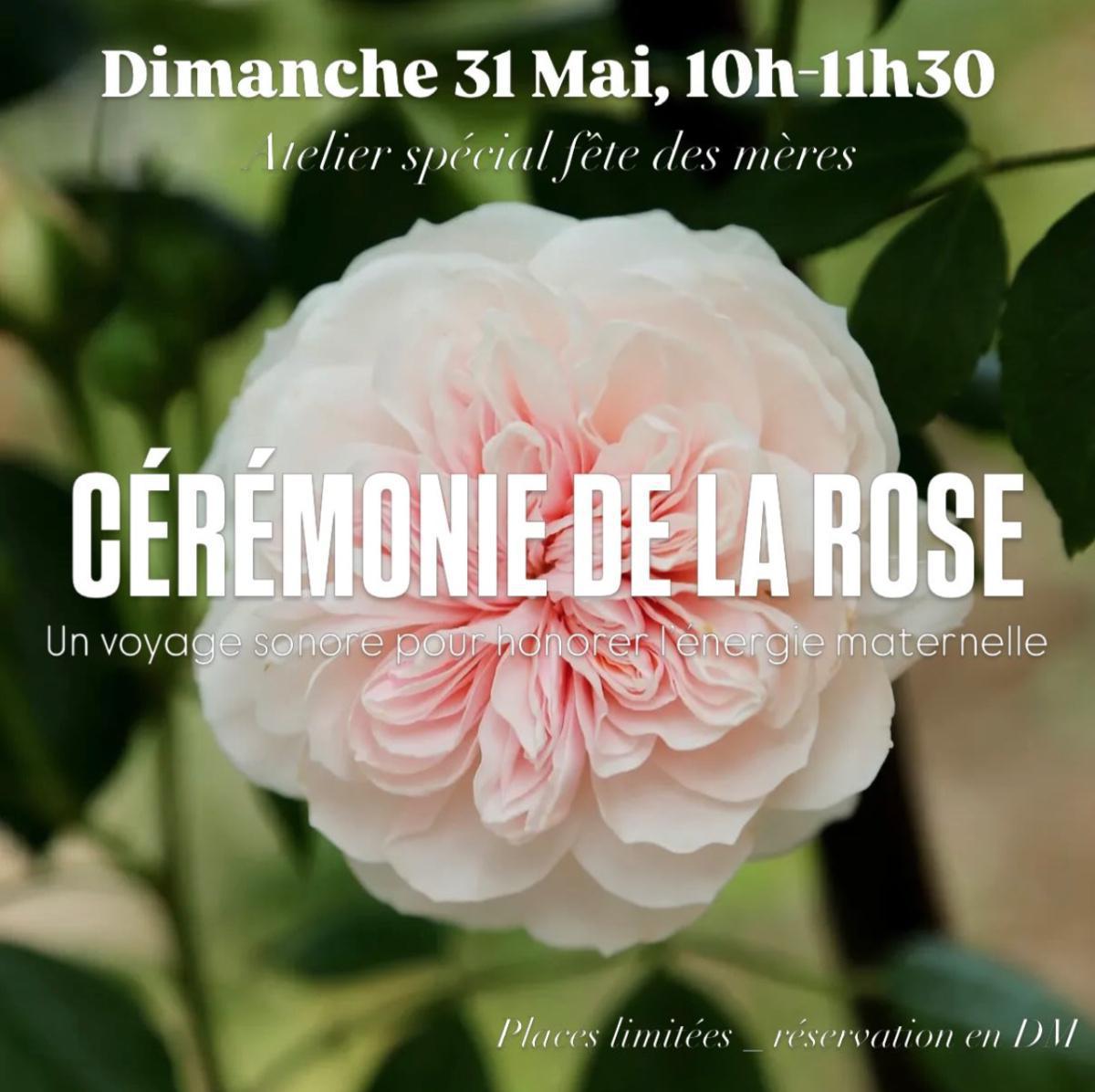 ⭐️ Atelier fête des mères : Cérémonie de la Rose