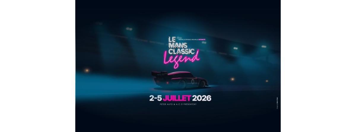 Le Mans Classic Legend au Circuit des 24 Heures du Mans