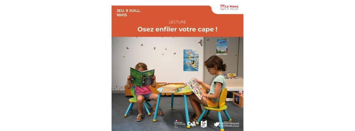 Osez enfiler votre cape ! à la Maison de quartier Pierre-Guédou