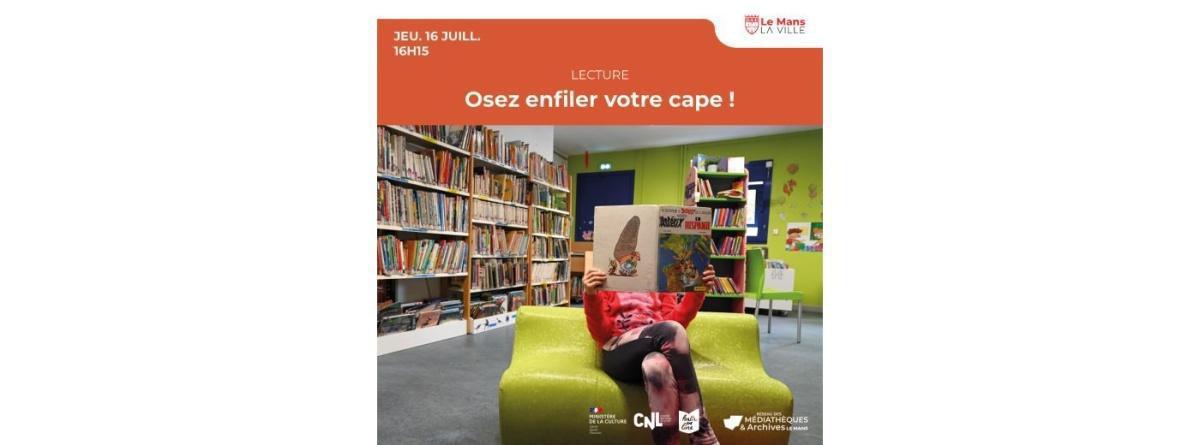 Osez enfiler votre cape ! à la Maison de quartier Pierre-Guédou Osez enfiler votre cape ! à la Maison de quartier Pierre-Guédou