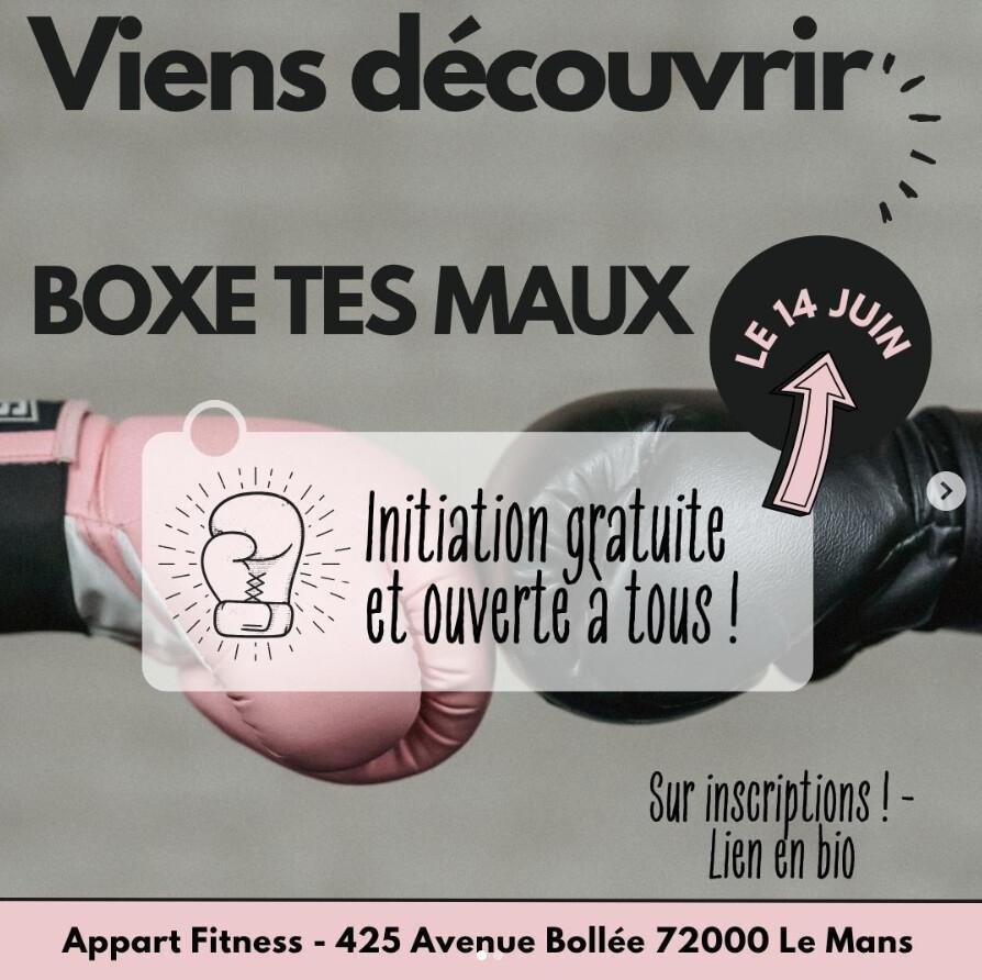 ⭐️ Portes ouvertes : Initiations gratuites avec l'association Boxe Tes Maux ⭐️ Portes ouvertes : Initiations gratuites avec l'association Boxe Tes Maux