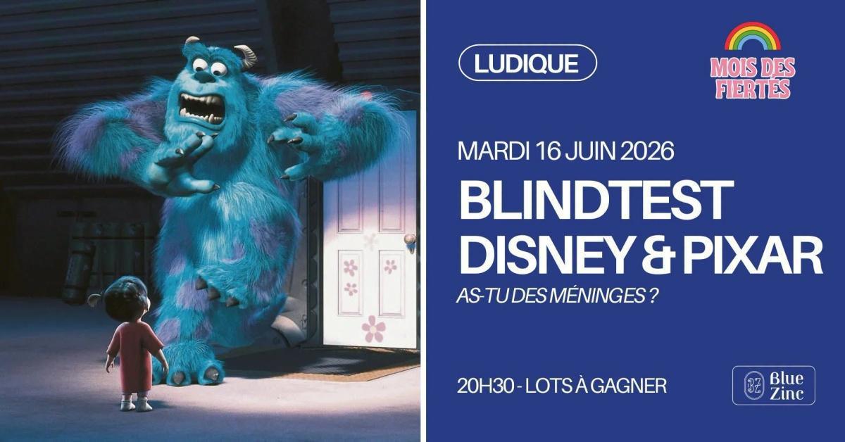 Blindtest Disney & Films d'Animation au Blue Zinc