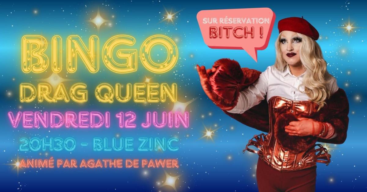 Bingo Drag Queen au Blue Zinc Bingo Drag Queen au Blue Zinc