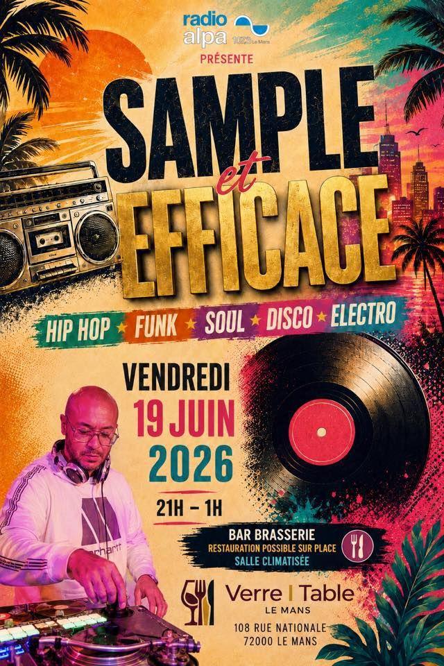 Sample et Efficace au Verre I Table