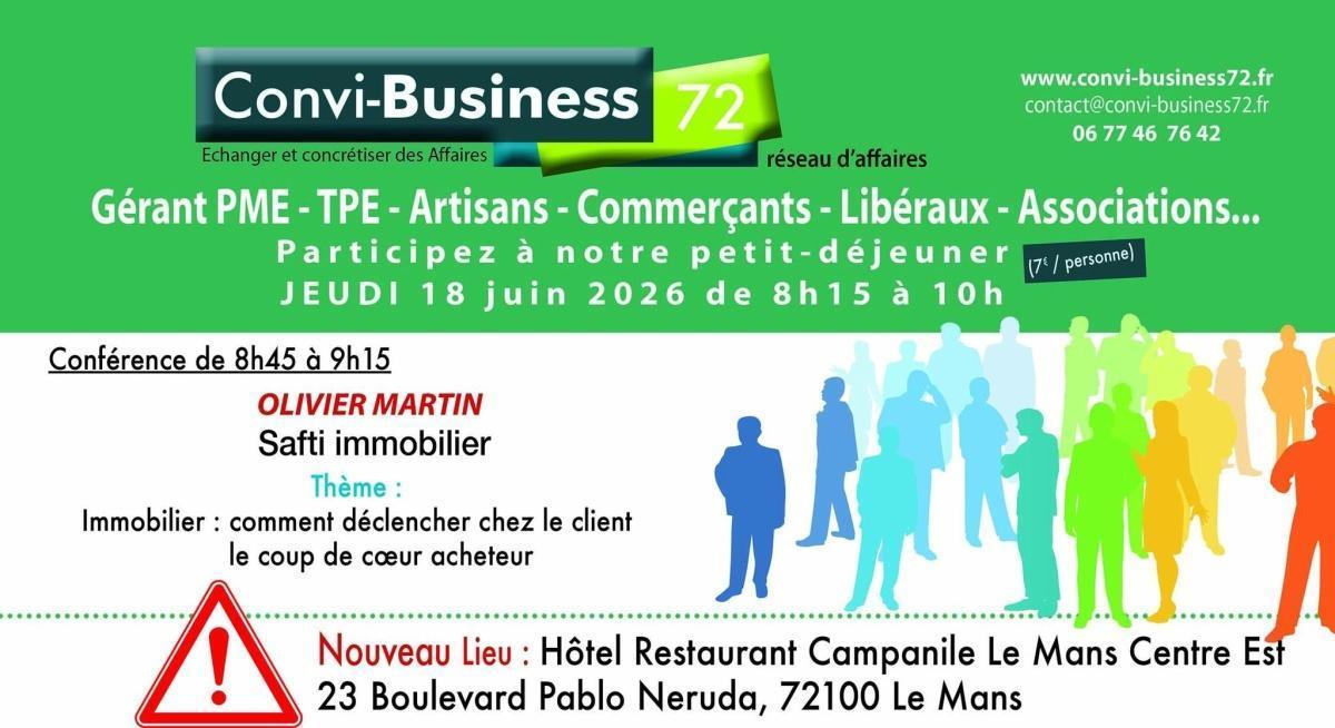 Petit-Déjeuner d'affaires au Campanile Le Mans Centre Est